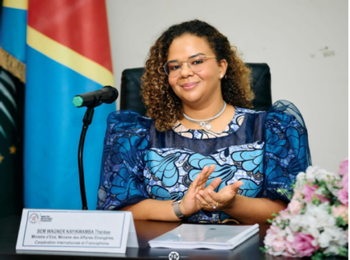 Signature d’une déclaration de principes , Washington : Thérèse Kayikwamba appelle à une mise en œuvre fondée sur la responsabilité et des actions concrètes